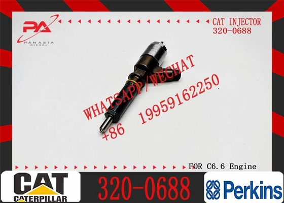 Excavator Parts CAT C6.4 C6.6 Engine Fuel Injectors 2645A751 320-0655 320-0688
