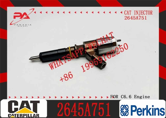 Excavator Parts CAT C6.4 C6.6 Engine Fuel Injectors 2645A751 320-0655 320-0688