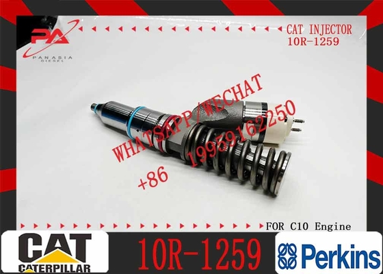 Common rail injector fuel injector 10R-0967 10R-1259 10R-1258 for C10 C12 Excavator 345B II 3176B