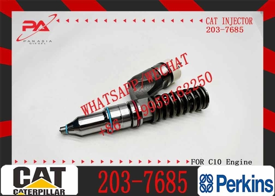 C10 Fuel Injector Assembly 203-7685 212-3467 212-3468 350-7555 317-5278 161-1785 10R-0967 10R-1259 10R-1258