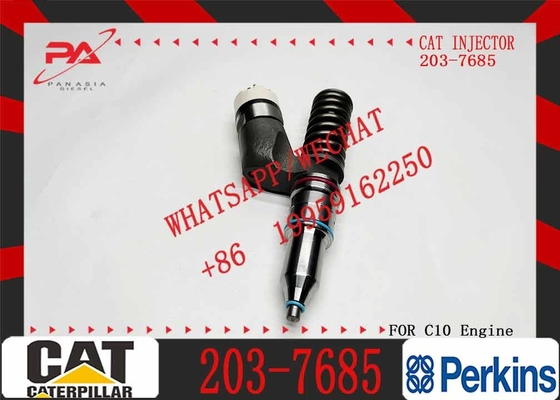 C10 Fuel Injector Assembly 203-7685 212-3467 212-3468 350-7555 317-5278 161-1785 10R-0967 10R-1259 10R-1258