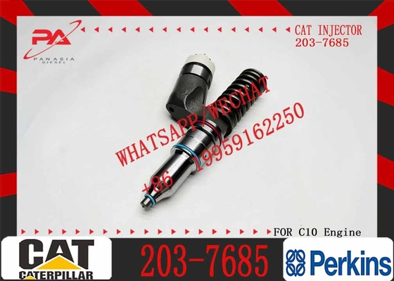 C10 Fuel Injector Assembly 203-7685 212-3467 212-3468 350-7555 317-5278 161-1785 10R-0967 10R-1259 10R-1258
