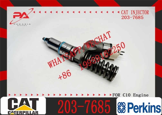C10 Fuel Injector Assembly 203-7685 212-3467 212-3468 350-7555 317-5278 161-1785 10R-0967 10R-1259 10R-1258