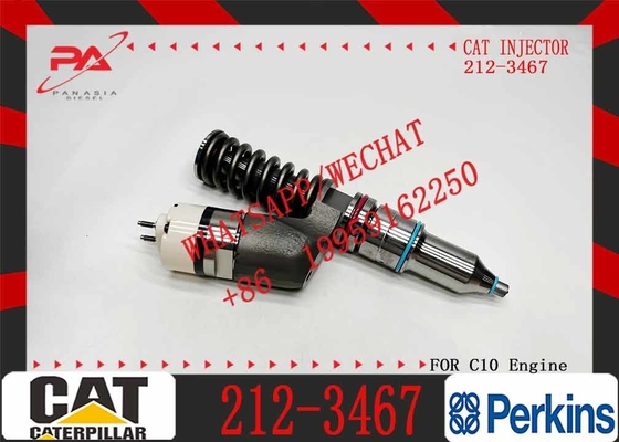 Excavator Parts C10 Engine Injector 212-3467 350-7555 161-1785 10R-1259 fuel injector For Excavator