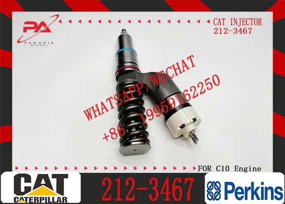 Excavator Parts C10 Engine Injector 212-3467 350-7555 161-1785 10R-1259 fuel injector For Excavator