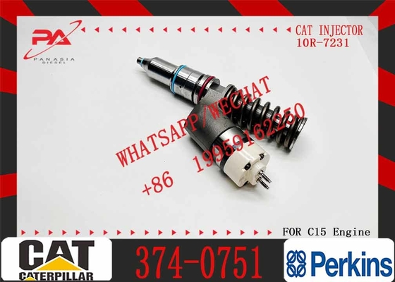 Excavator Parts C15 Engine Injector 359-7434 10R-8500 374-0751 10R-7231 10R-8989 fuel injector For Excavator