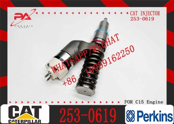 Excavator Parts C15 Engine Injector 235-1403 244-7716 253-0619 254-4183 253-0617 fuel injector For Excavator