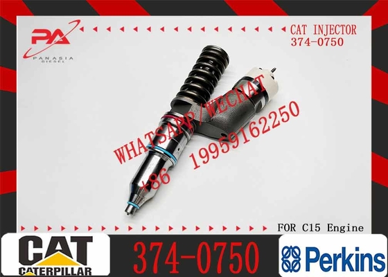 Excavator Spare Parts Injectors 253-0615 253-0618 374-0750 374-0751 Common Rail Injectors For Carter C15 C18 Engines