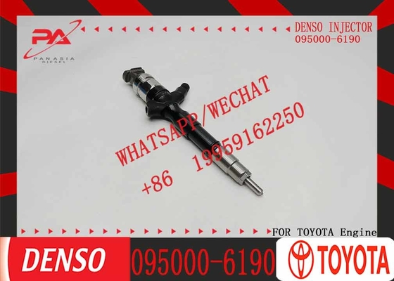 High Quality Diesel Fuel Injector 095000-6190 23670-30100 For TOYOTA HILUX 2KD-FTV Engine