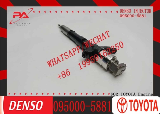 Common Rail Fuel Injector 095000-5881 Diesel Engine Fuel Injection Nozzle 23670-30050 For Toyota 2KD-FTV