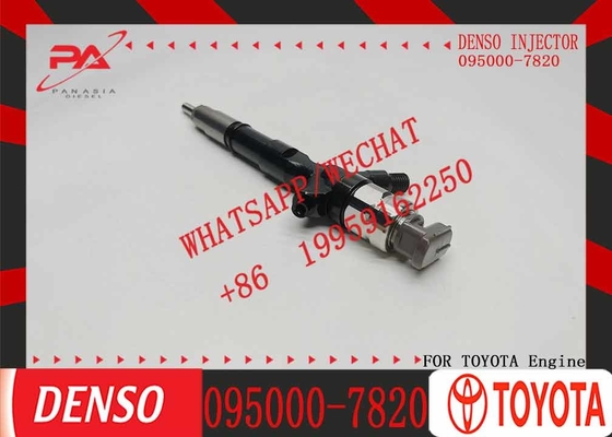 Common Rail Inyectores Diesel auto engine systems Fuel Diesel Injector 23670-39265 095000-7820 For Toyota 1KD-FTV