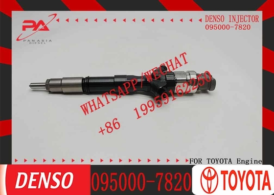 Common Rail Inyectores Diesel auto engine systems Fuel Diesel Injector 23670-39265 095000-7820 For Toyota 1KD-FTV