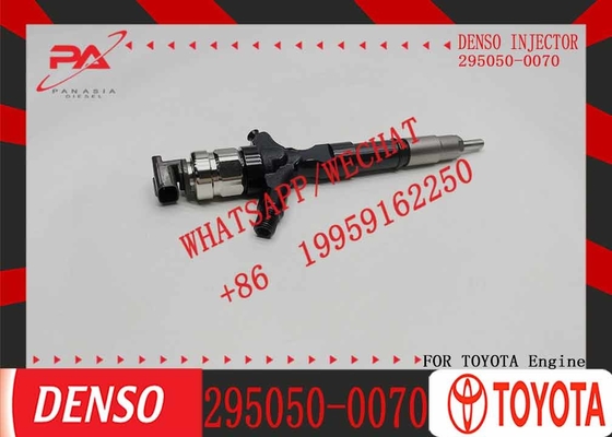 295050-0070 Diesel Fuel Injector Nozzle 295050 0070 23670-30380 Diesel Rail Injector 295050 0070 For Toyota