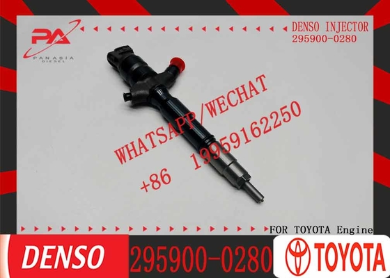 fuel injector 295900-0210 295900-0280 23670-30450 injector for Toyota Hilux 2KD-FTV common rail injector 23670-30450