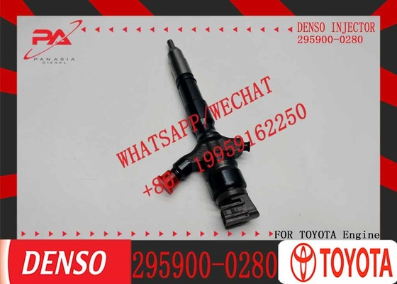 fuel injector 295900-0210 295900-0280 23670-30450 injector for Toyota Hilux 2KD-FTV common rail injector 23670-30450