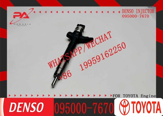 diesel fuel engine injector 095000-7670 common rail fuel injection nozzle 23670-09280 for toyota