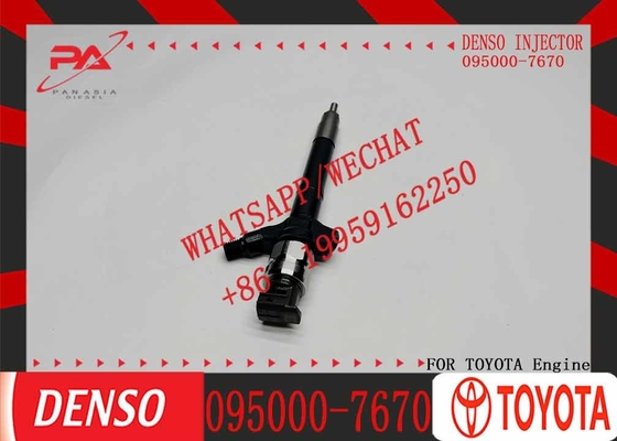 diesel fuel engine injector 095000-7670 common rail fuel injection nozzle 23670-09280 for toyota