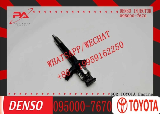 diesel fuel engine injector 095000-7670 common rail fuel injection nozzle 23670-09280 for toyota