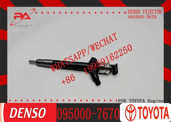 diesel fuel engine injector 095000-7670 common rail fuel injection nozzle 23670-09280 for toyota