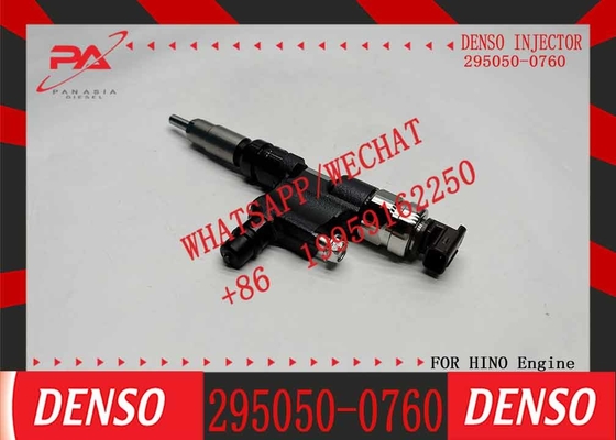 295050-0760 Denso Diesel Engine Fuel Injector 295050-0760 for Hino N04c 23670-E0380