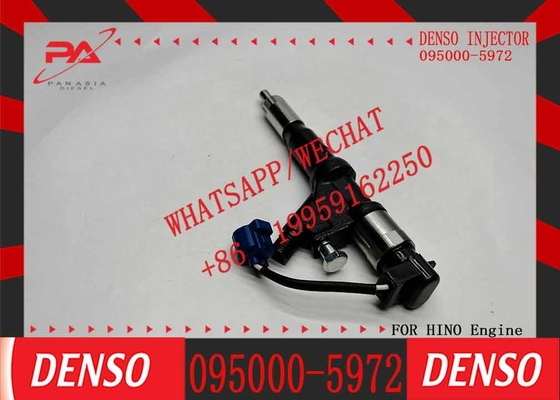 Construction Machinery Parts High Precision Diesel Fuel Injector 095000-5972 23670-e0360 For Hino E13c