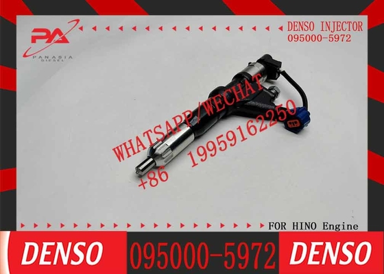Construction Machinery Parts High Precision Diesel Fuel Injector 095000-5972 23670-e0360 For Hino E13c