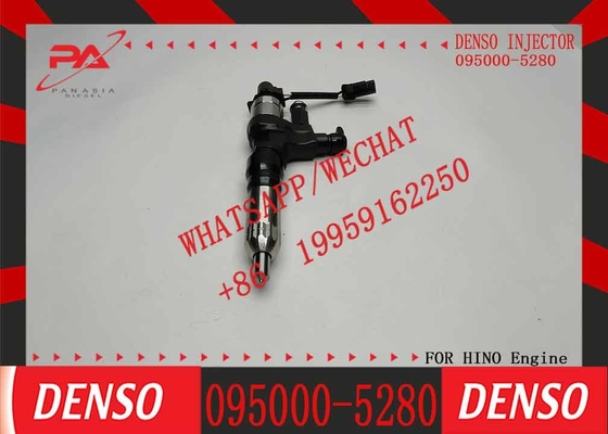 Good Quality Common Rail Fuel Injector Assy 23670-E0291 095000-5280 Fits For Hino J08E Engine Kobelco Excavator