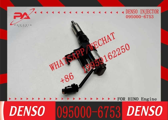 High Quality Common Rail Injector 095000-6753 Diesel Injector 23670-E0030 for HINO J08E