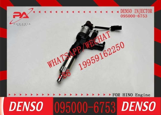 High Quality Common Rail Injector 095000-6753 Diesel Injector 23670-E0030 for HINO J08E