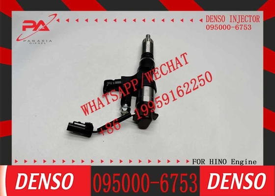 High Quality Common Rail Injector 095000-6753 Diesel Injector 23670-E0030 for HINO J08E