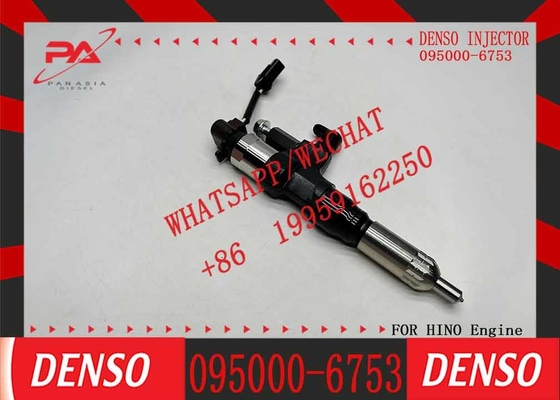 High Quality Common Rail Injector 095000-6753 Diesel Injector 23670-E0030 for HINO J08E