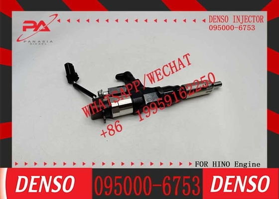 High Quality Common Rail Injector 095000-6753 Diesel Injector 23670-E0030 for HINO J08E