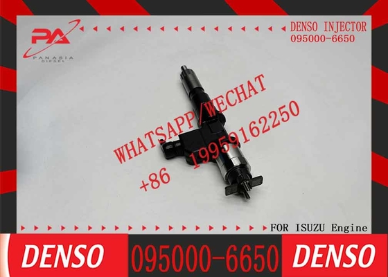 High Performance Diesel Injector 095000-6650 Common Rail Fuel Injetor 8-98030550-4 for ISUZU