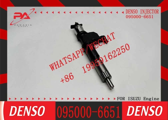 New Diesel Common Rail Fuel Injector 095000-6651 8-98030550-1 For ISUZU GIGA 6WF1 Heavy Duty CYZ EXZ 14.3L