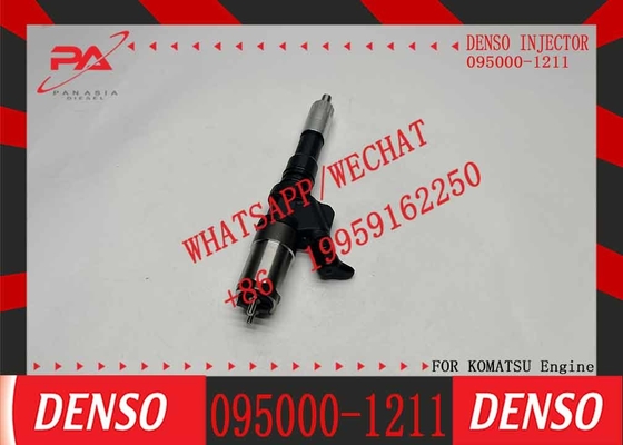 Fuel Nozzle Injector 095000-1211 6156-11-3300 for Komatsu excavator S6D125 Engine