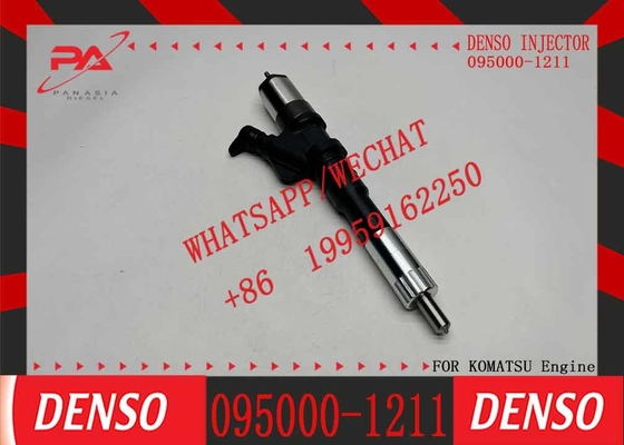 Fuel Nozzle Injector 095000-1211 6156-11-3300 for Komatsu excavator S6D125 Engine