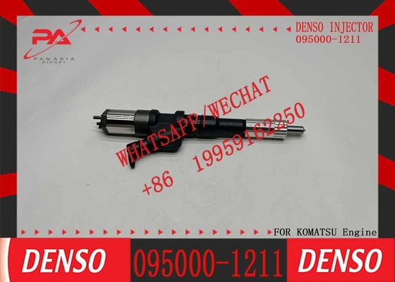 Fuel Nozzle Injector 095000-1211 6156-11-3300 for Komatsu excavator S6D125 Engine