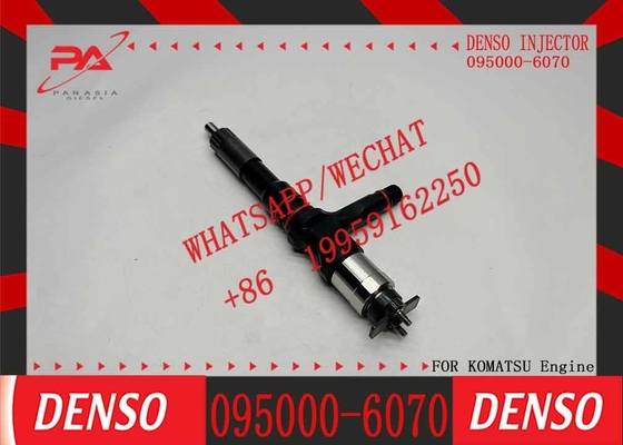 Excavator Diesel Engine Repair Parts 095000-6070 Injector 6251-11-3100 SAA6D125E Engine Fuel Injector PC400-8 PC450-8
