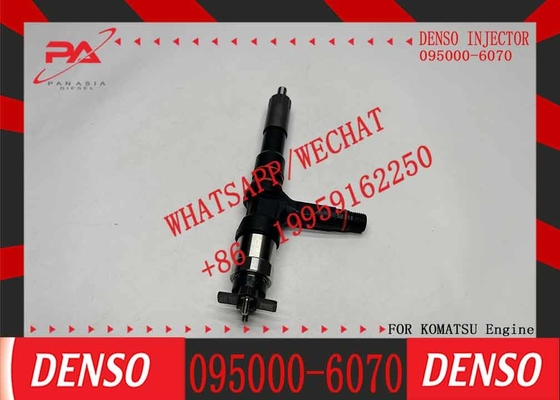 Excavator Diesel Engine Repair Parts 095000-6070 Injector 6251-11-3100 SAA6D125E Engine Fuel Injector PC400-8 PC450-8