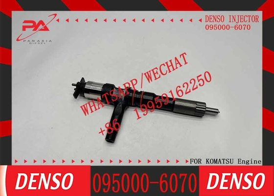 Excavator Diesel Engine Repair Parts 095000-6070 Injector 6251-11-3100 SAA6D125E Engine Fuel Injector PC400-8 PC450-8