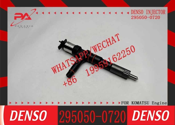 DENSO diesel Fuel Injector 295050-0720 6252-11-3100 for Komatsu SAA6D125E-6A/6B/7A Engine