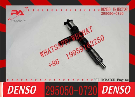 DENSO diesel Fuel Injector 295050-0720 6252-11-3100 for Komatsu SAA6D125E-6A/6B/7A Engine