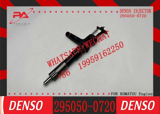 DENSO diesel Fuel Injector 295050-0720 6252-11-3100 for Komatsu SAA6D125E-6A/6B/7A Engine