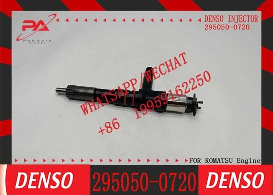 DENSO diesel Fuel Injector 295050-0720 6252-11-3100 for Komatsu SAA6D125E-6A/6B/7A Engine