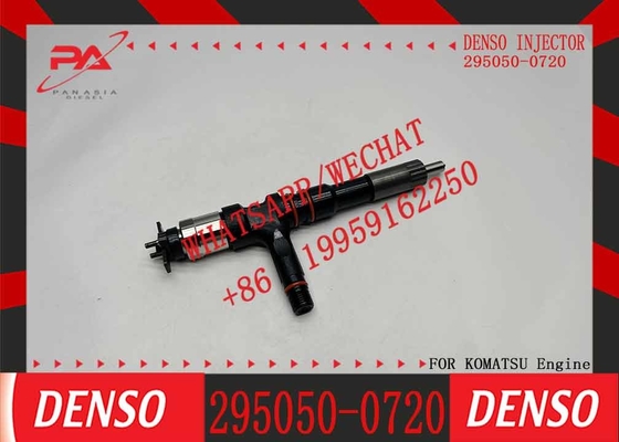 DENSO diesel Fuel Injector 295050-0720 6252-11-3100 for Komatsu SAA6D125E-6A/6B/7A Engine