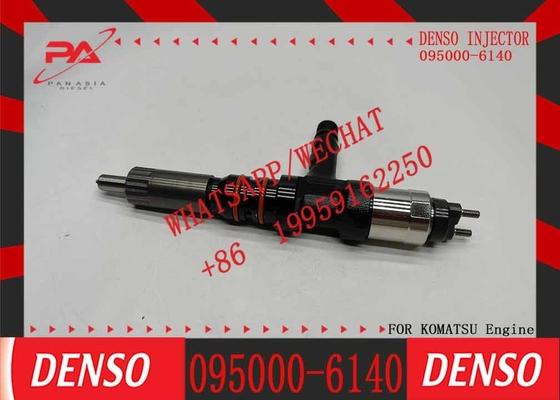 Brand New High Qualitycommon rail injector 095000-6140 Inyector De Diesel Injector 095000-6140 6261-11-3200 For Komatsu