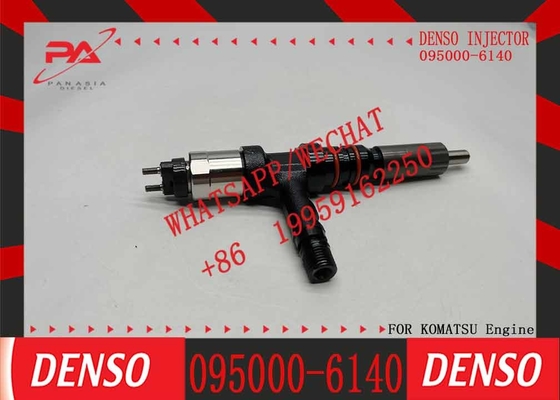 Brand New High Qualitycommon rail injector 095000-6140 Inyector De Diesel Injector 095000-6140 6261-11-3200 For Komatsu