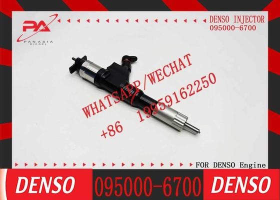 Common rail fuel injector 095000-6700 095000-6701 fuel injector R61540080017A for HOWO