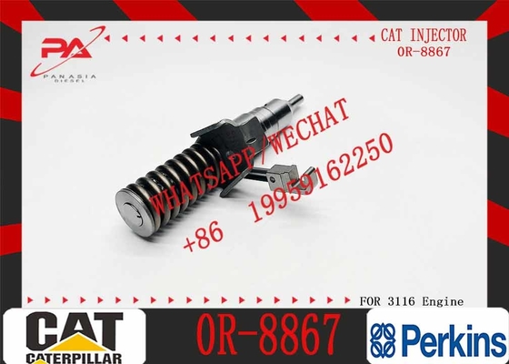 Excavator Fuel Injector Assembly 140-8413 1408413 0R-8867 0R8867 For Caterpillar CAT 3114 3116 3126 Engine 938G 550 IT38