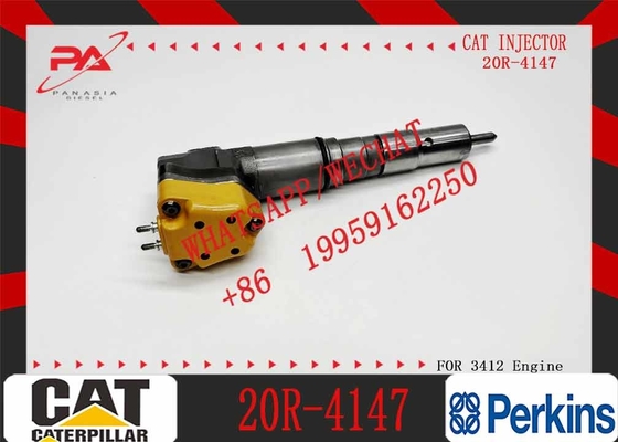 Common Rail injector 191-3005 198-4752 198-6877 20R-4147 Engine Parts Fuel Injectors For CAT Caterpillar 3412 engine
